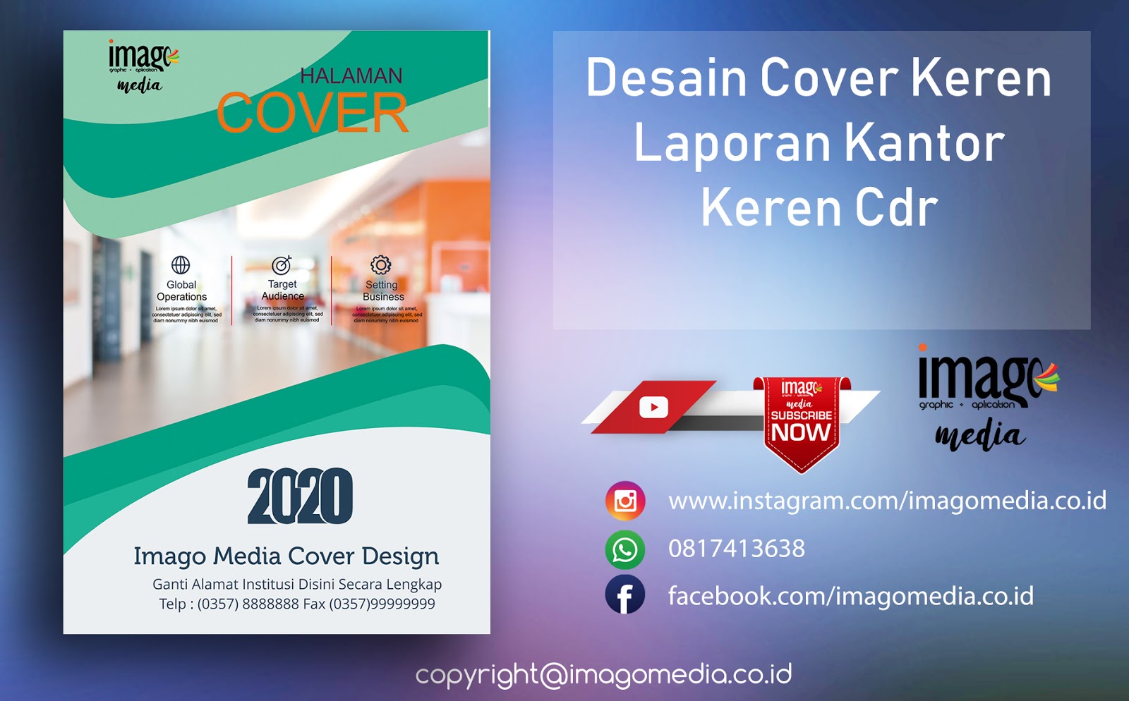 Detail Desain Majalah Cdr Nomer 19