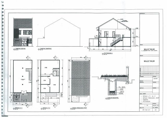 Detail Desain Majlis Ta Lim Nomer 26