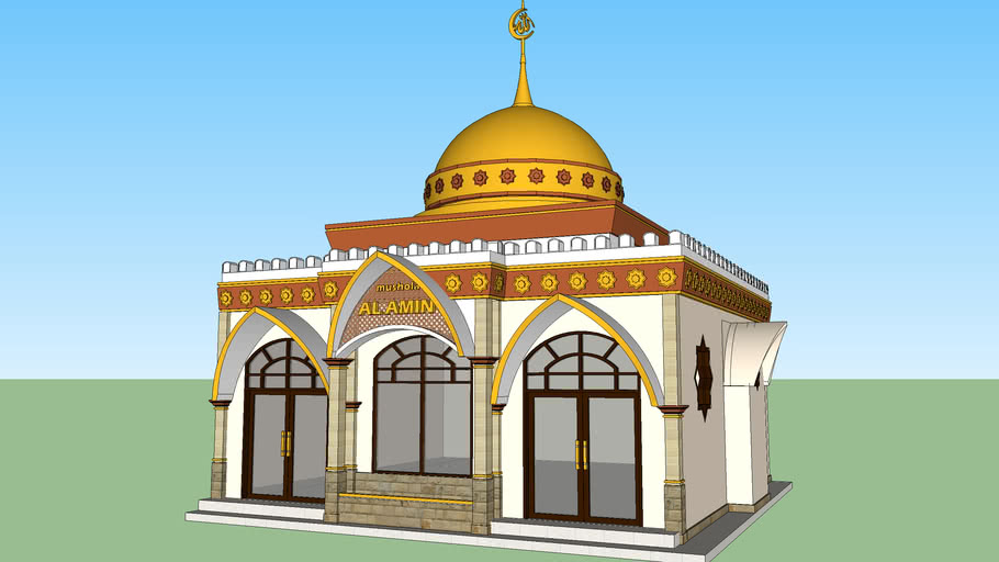 Detail Desain Masjid Kecil Nomer 11