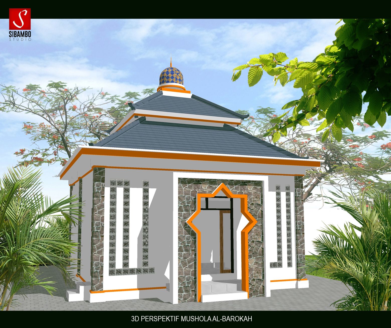 Detail Desain Masjid Kecil Nomer 4