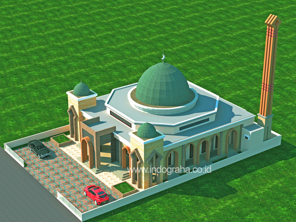 Detail Desain Masjid Kecil Nomer 32