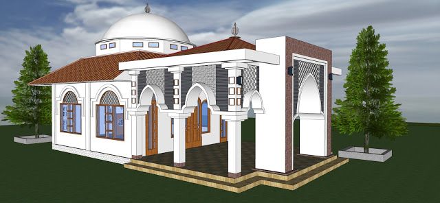 Detail Desain Masjid Kecil Nomer 5