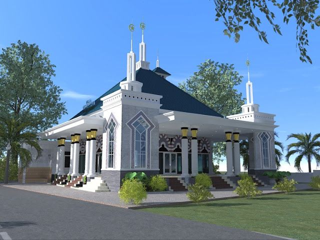 Detail Desain Masjid Kecil Nomer 9