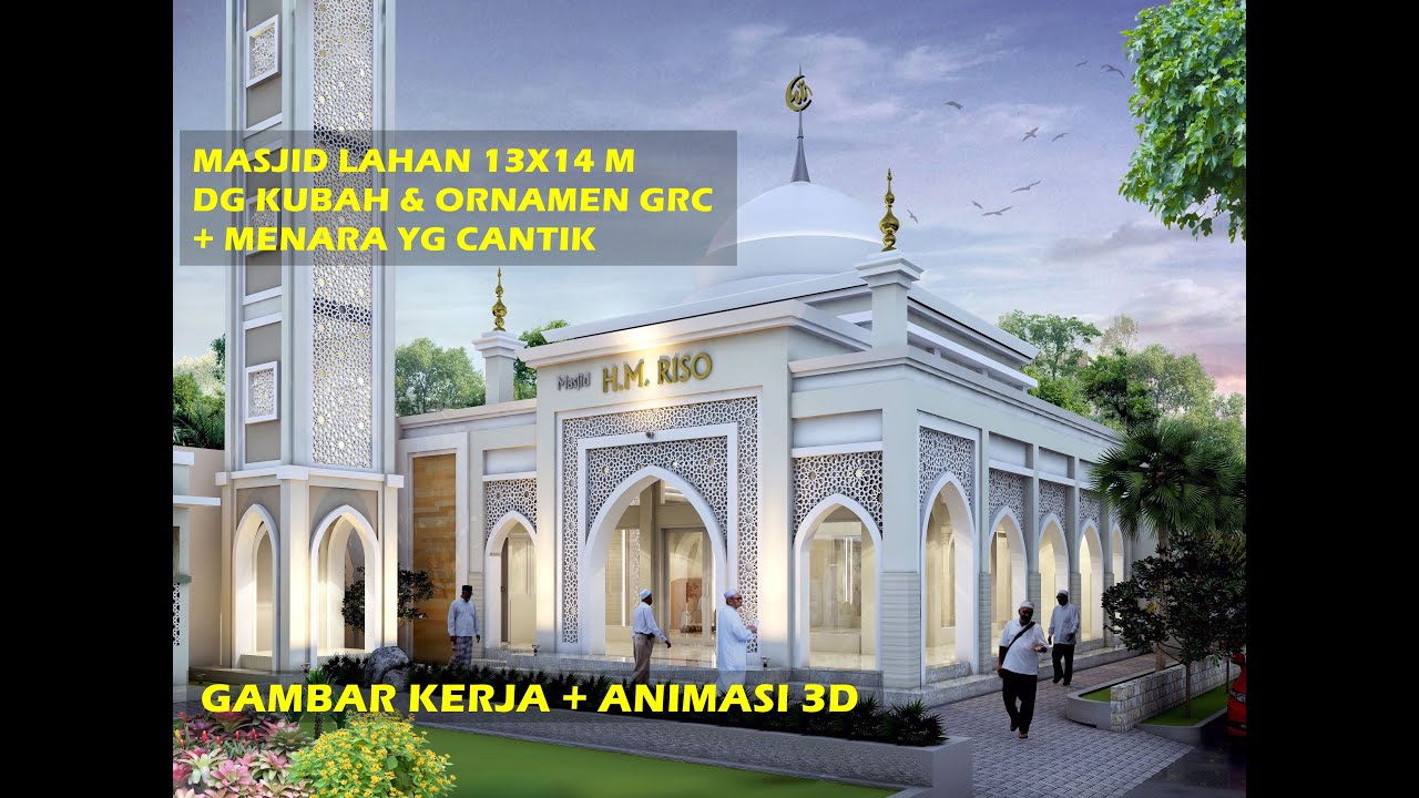 Detail Desain Masjid Lengkap Nomer 29