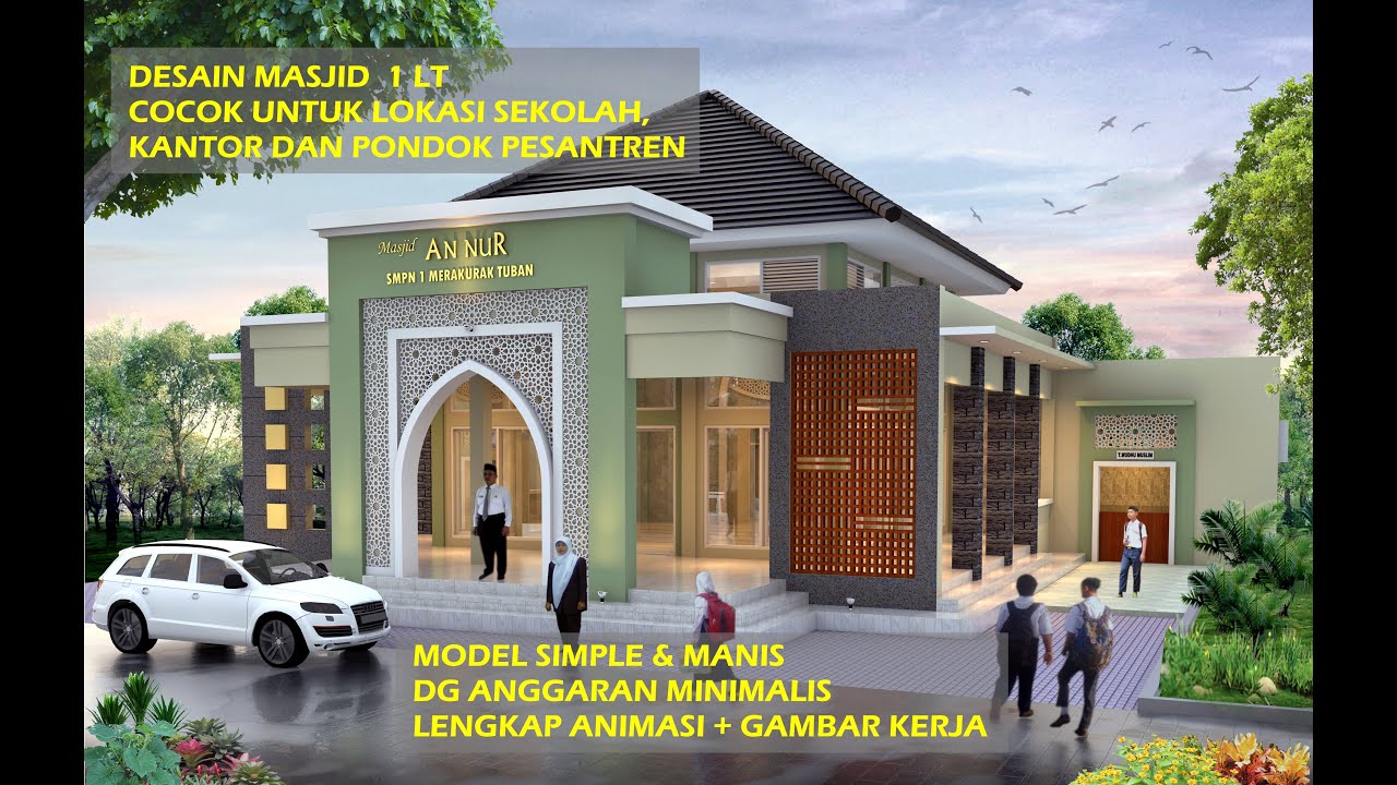 Detail Desain Masjid Lengkap Nomer 34