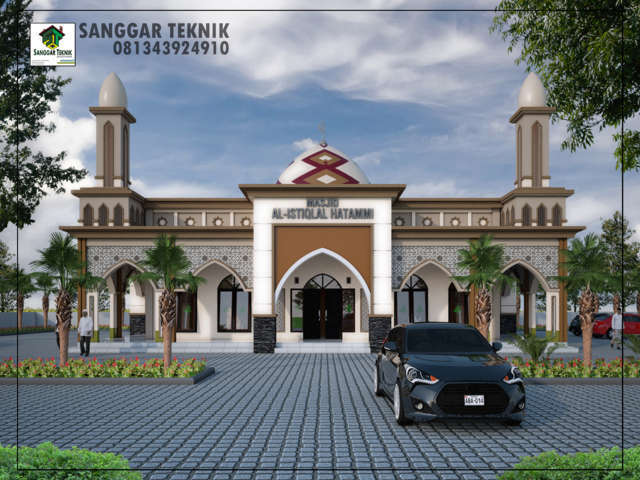 Detail Desain Masjid Mewah Nomer 13