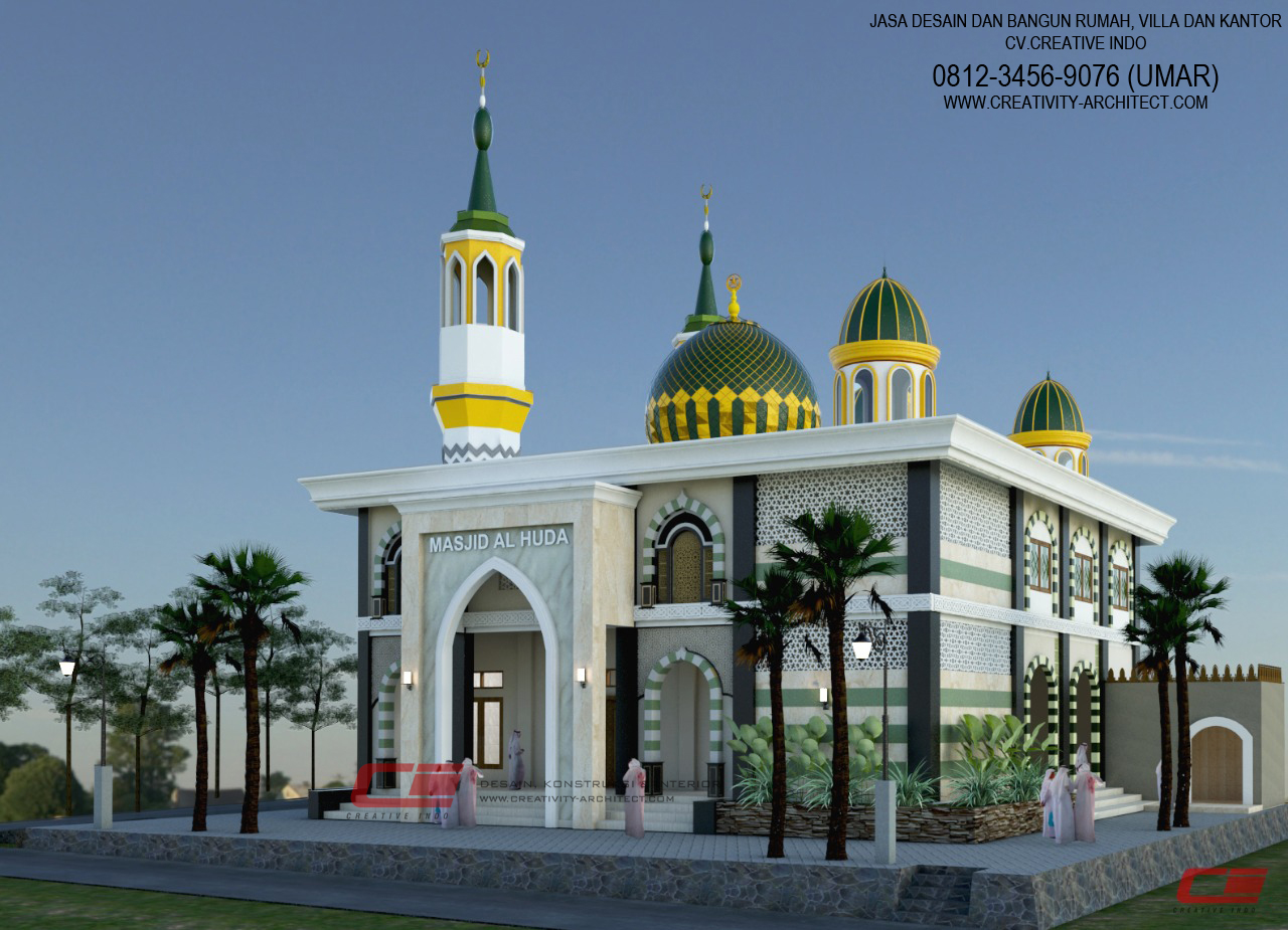 Detail Desain Masjid Mewah Nomer 15