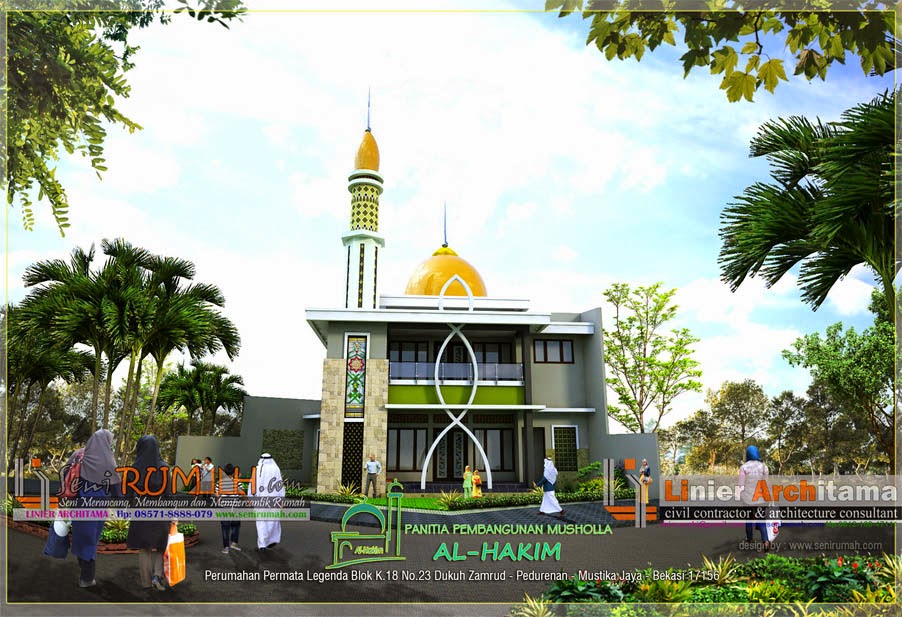 Detail Desain Masjid Mewah Nomer 36