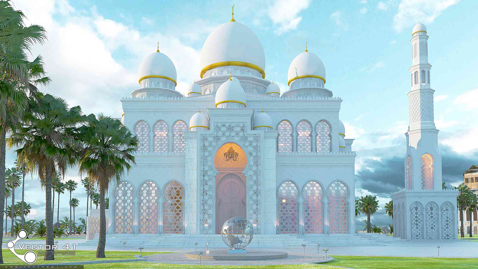 Detail Desain Masjid Mewah Nomer 6