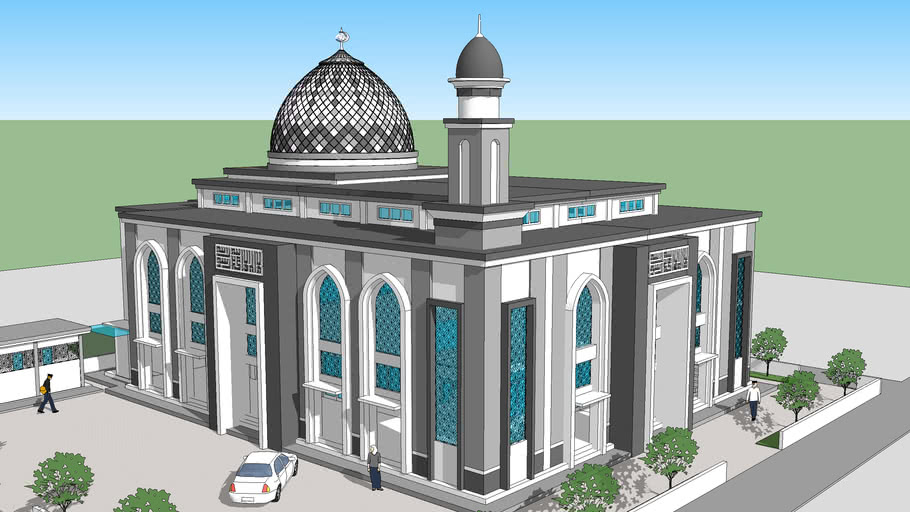 Detail Desain Masjid Minimalis 2 Lantai Gambar Masjid Minimalis 2 Lantai Nomer 15