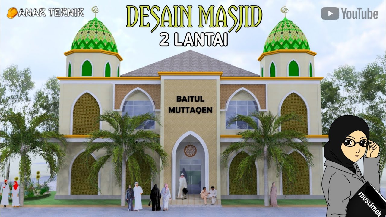 Detail Desain Masjid Minimalis 2 Lantai Gambar Masjid Minimalis 2 Lantai Nomer 9