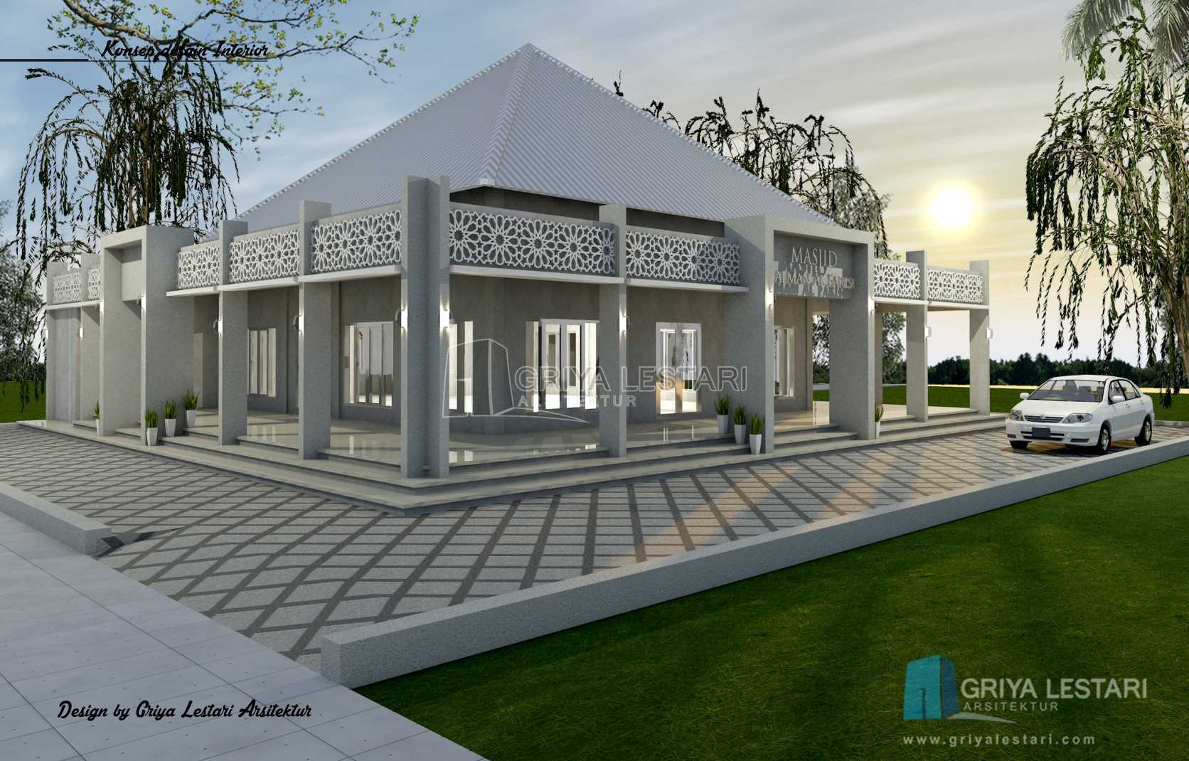 Detail Desain Masjid Minimalis Modern Nomer 37