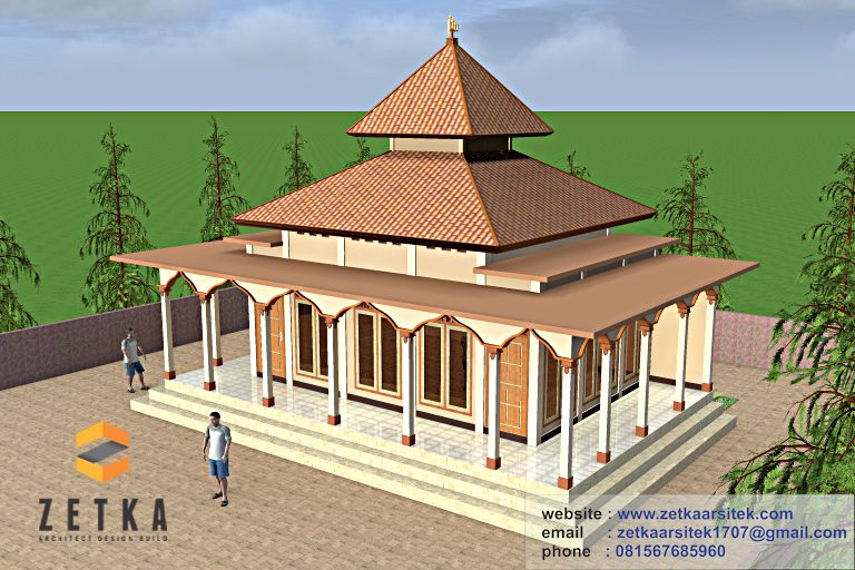 Detail Desain Masjid Sederhana Nomer 15