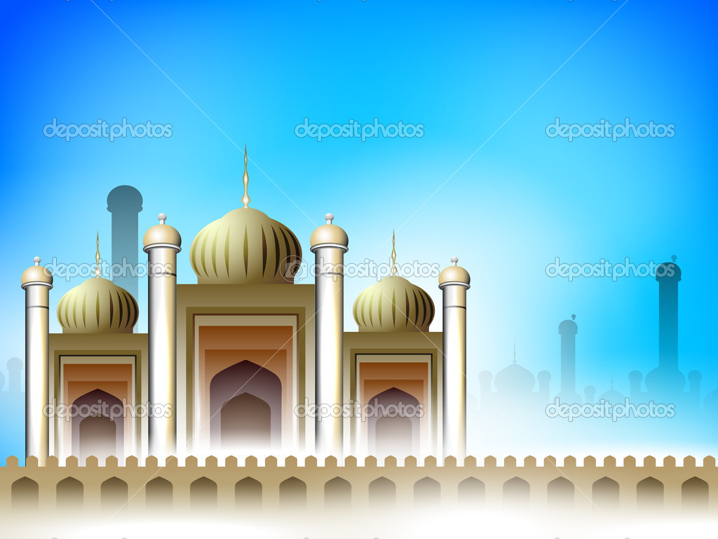 Detail Desain Masjid Vector Nomer 41