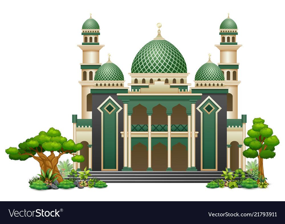 Detail Desain Masjid Vector Nomer 47