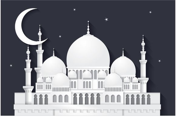 Detail Desain Masjid Vector Nomer 48