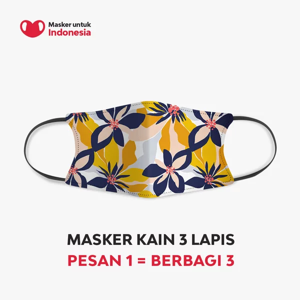 Detail Desain Masker Kain Nomer 8