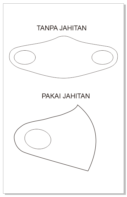 Detail Desain Masker Scuba Vector Nomer 2