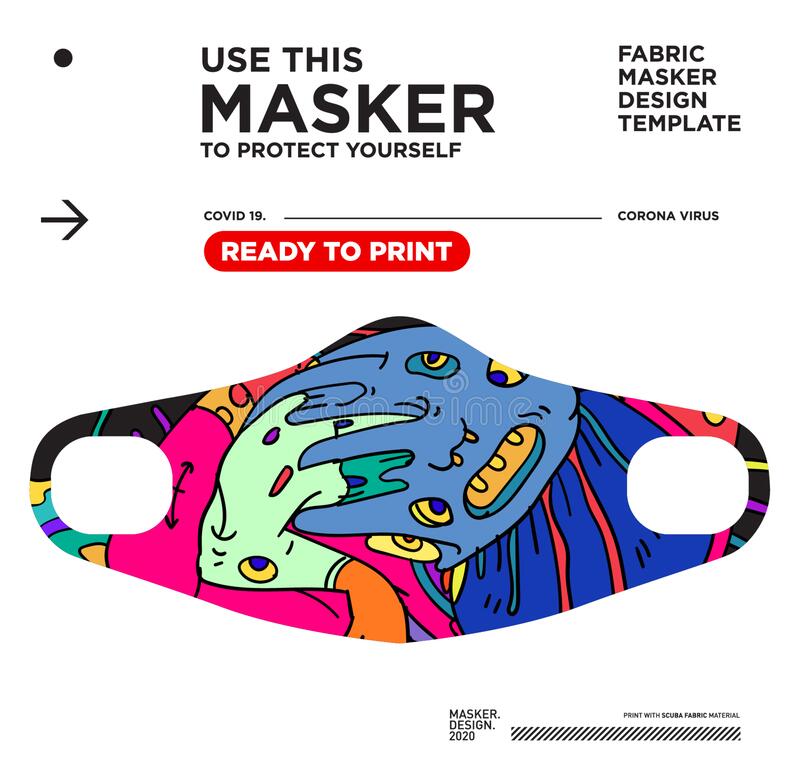 Detail Desain Masker Scuba Vector Nomer 42