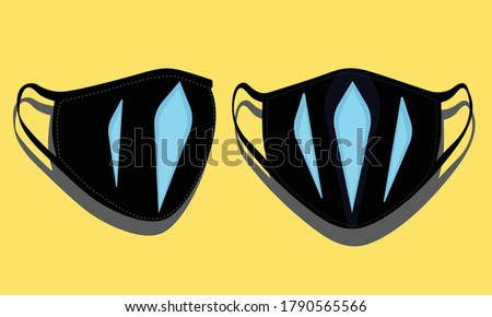 Detail Desain Masker Scuba Vector Nomer 47