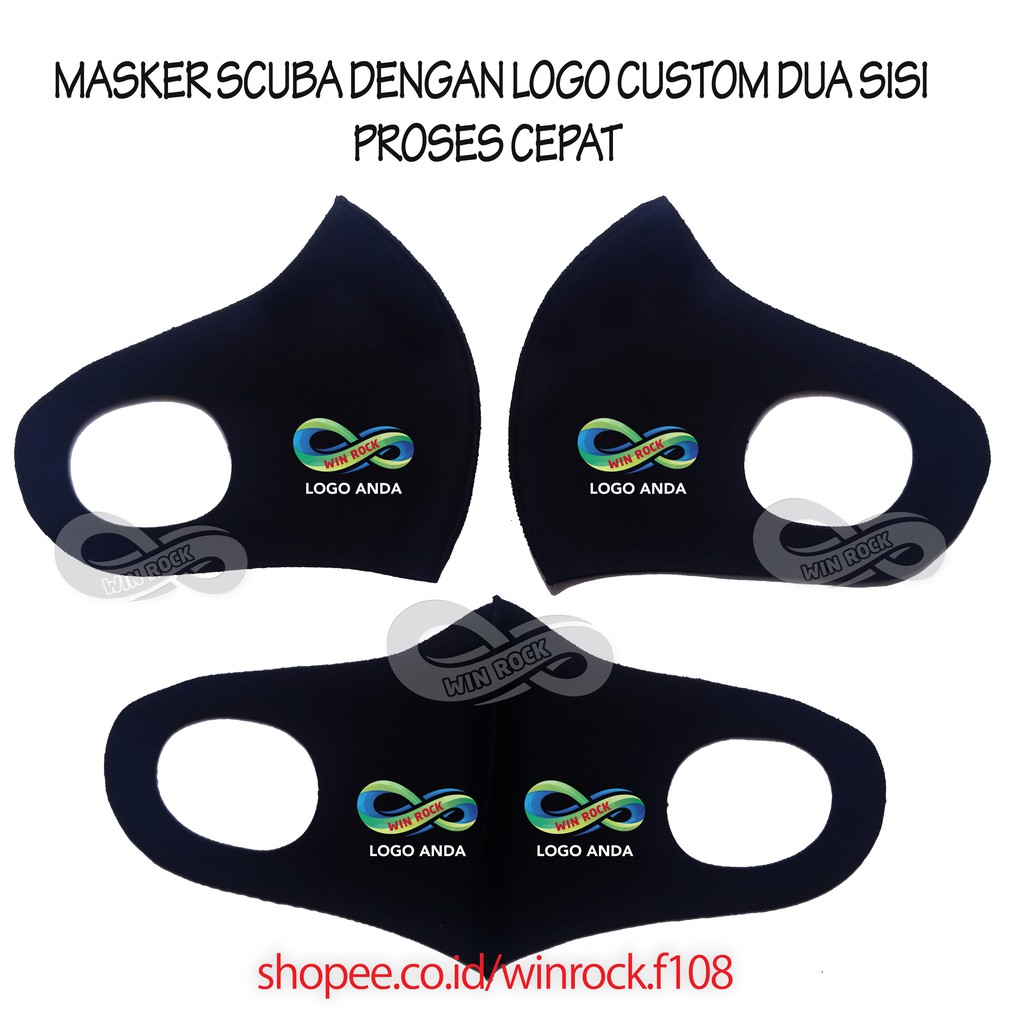 Detail Desain Masker Scuba Vector Nomer 52