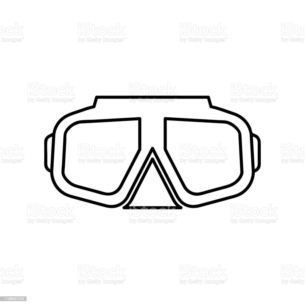 Detail Desain Masker Scuba Vector Nomer 57