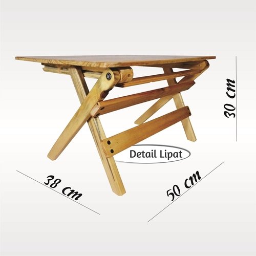 Detail Desain Meja Belajar Lipat Nomer 9