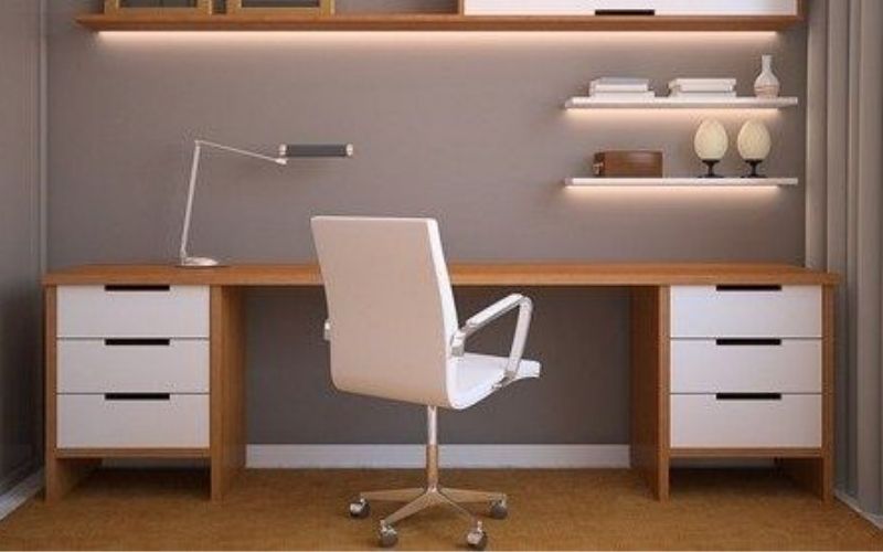 Detail Desain Meja Kerja Kantor Nomer 41