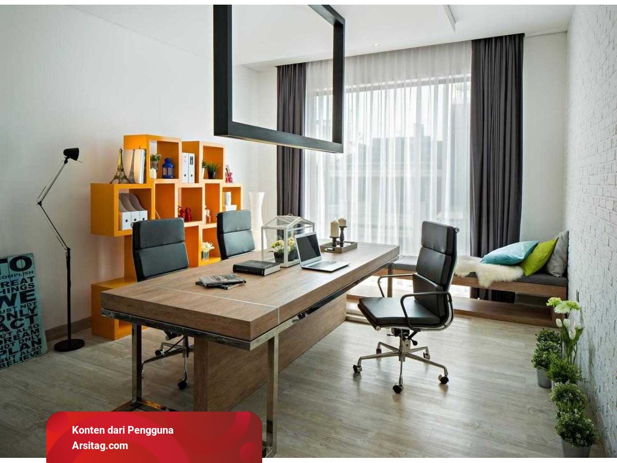 Detail Desain Meja Kerja Kantor Minimalis Nomer 50