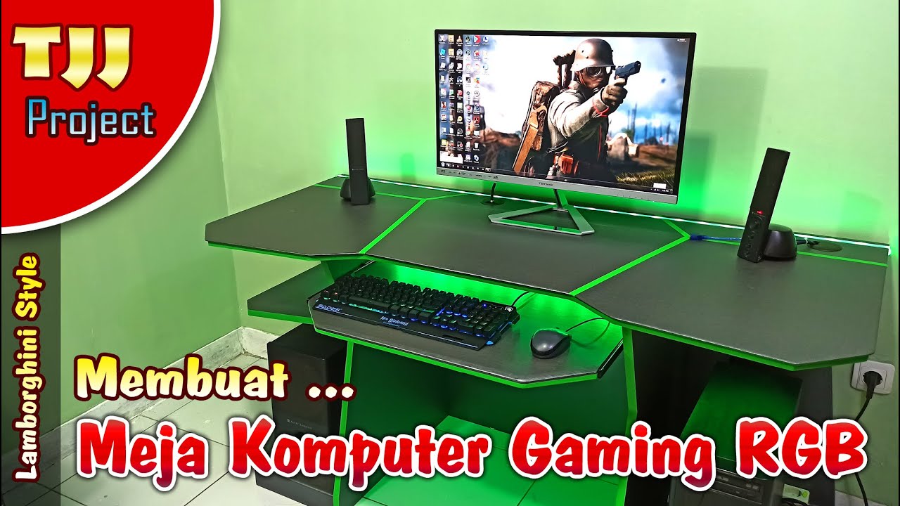 Detail Desain Meja Komputer Gaming Nomer 5