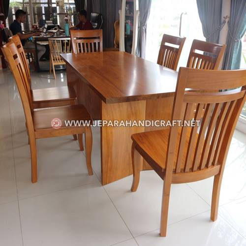 Detail Desain Meja Makan Kayu Nomer 23