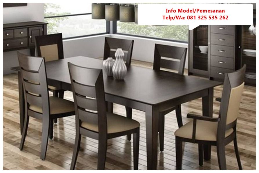 Detail Desain Meja Makan Minimalis Nomer 14