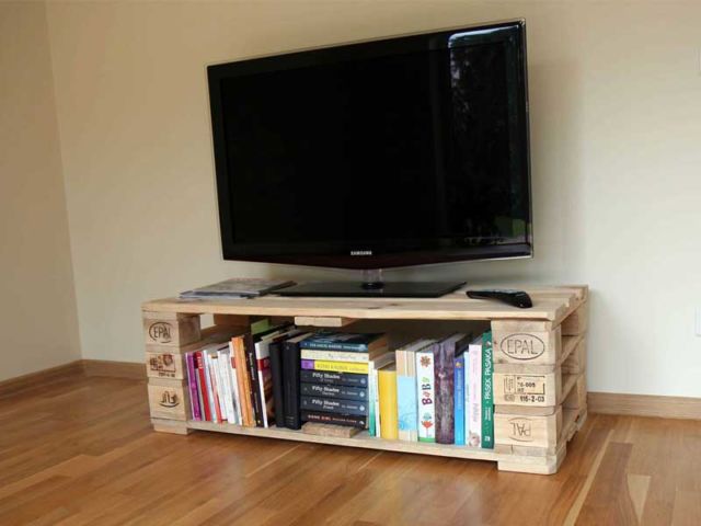 Detail Desain Meja Tv Dari Kayu Nomer 46