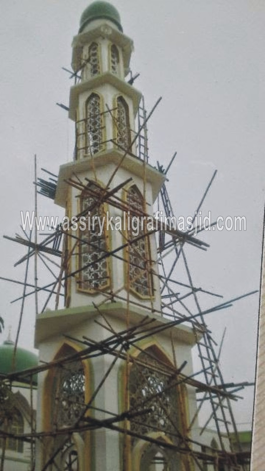 Detail Desain Menara Masjid Dari Besi Siku Nomer 21