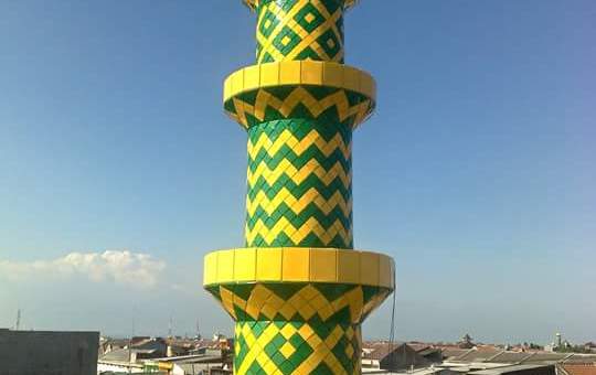 Detail Desain Menara Masjid Dari Besi Siku Nomer 22