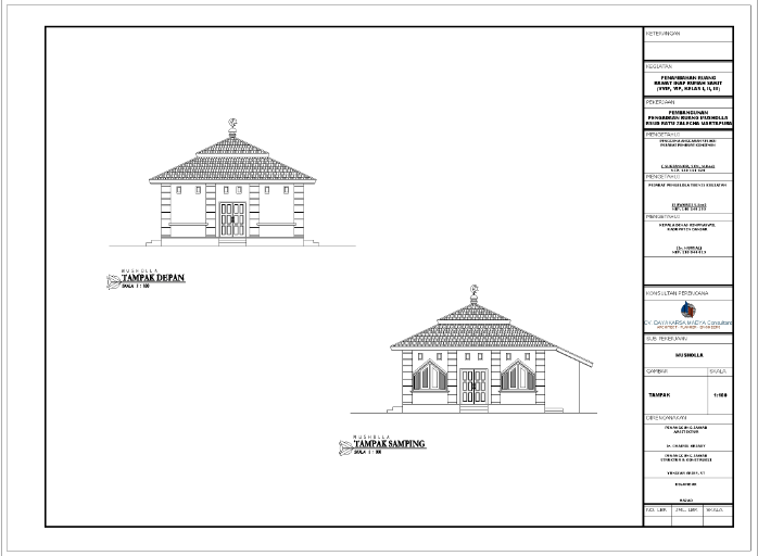 Detail Desain Menara Masjid Sederhana Nomer 27