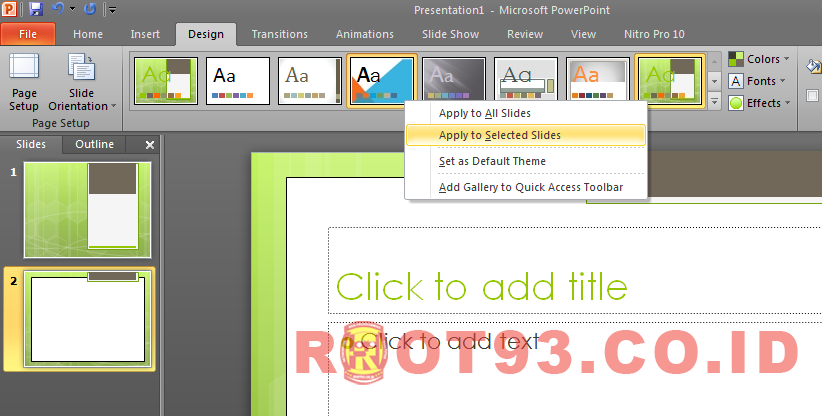 Detail Desain Menggunakan Powerpoint Nomer 16