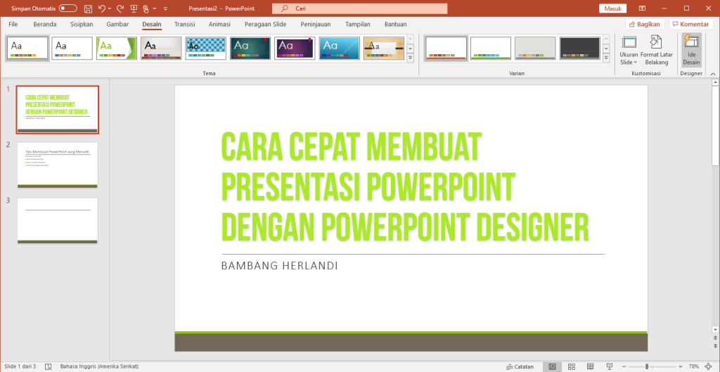 Detail Desain Menggunakan Powerpoint Nomer 21