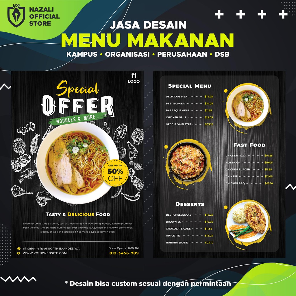 Detail Desain Menu Catering Nomer 11