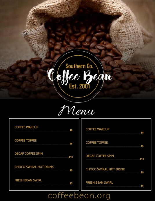 Detail Desain Menu Kopi Nomer 11