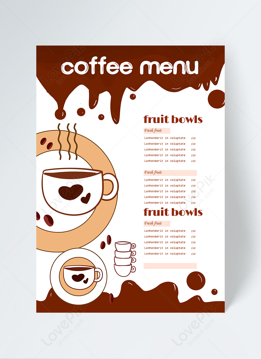 Detail Desain Menu Kopi Nomer 4