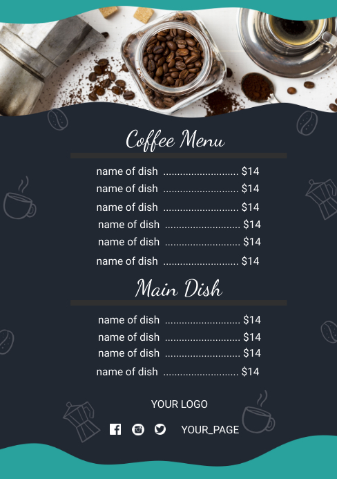 Detail Desain Menu Kopi Nomer 32