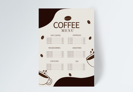 Detail Desain Menu Kopi Nomer 43