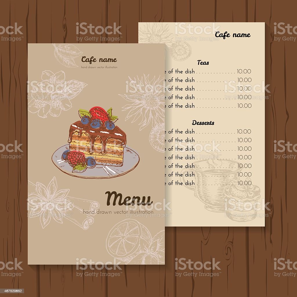 Detail Desain Menu Kue Nomer 38