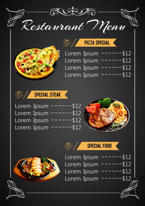 Detail Desain Menu Makanan Cafe Nomer 22