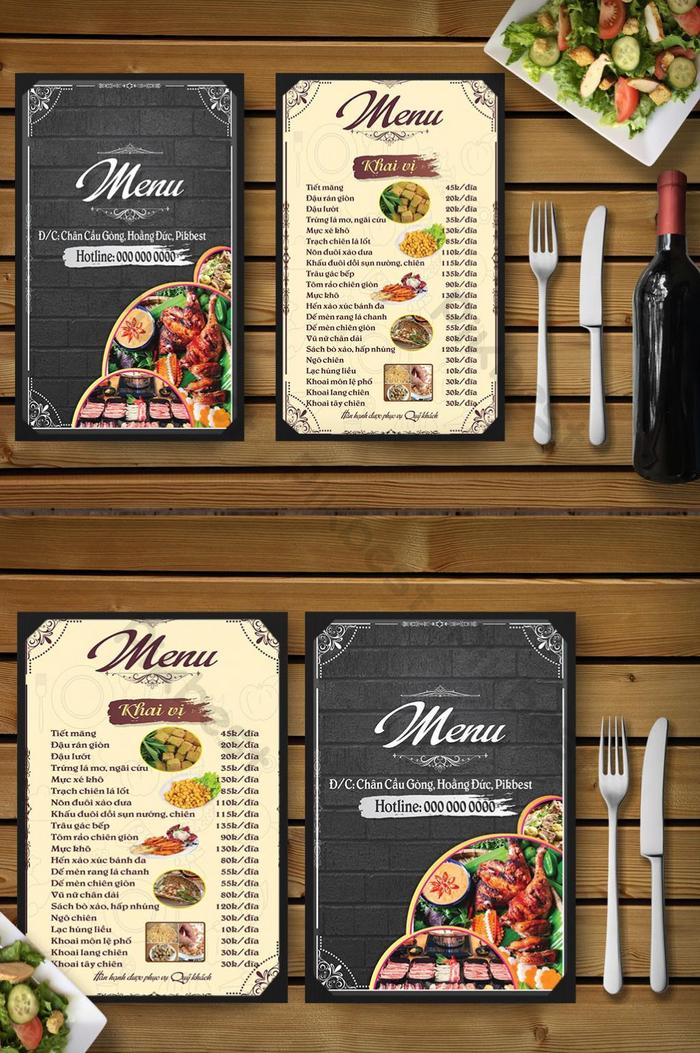 Detail Desain Menu Makanan Cdr Nomer 38