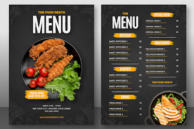 Detail Desain Menu Makanan Cdr Nomer 41