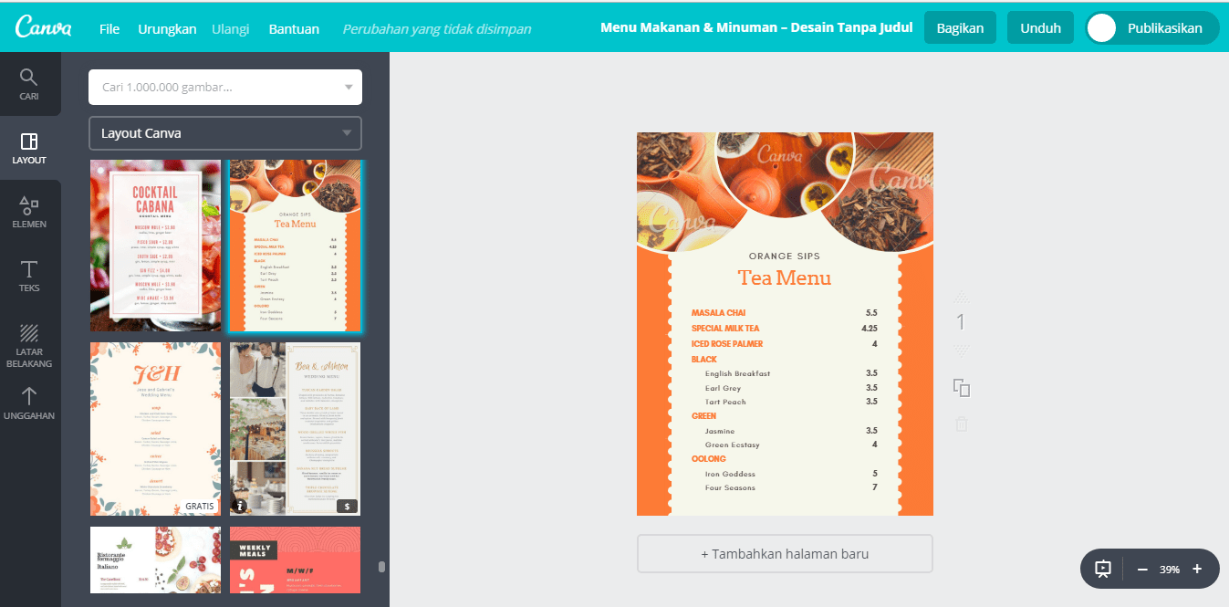 Detail Desain Menu Makanan Unik Nomer 42