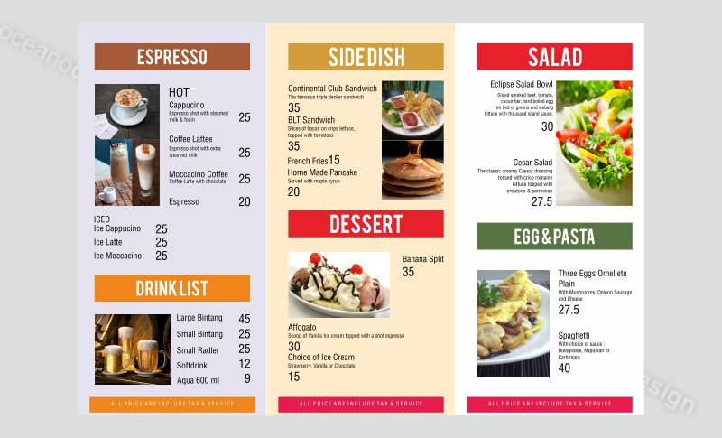 Detail Desain Menu Restoran Nomer 17