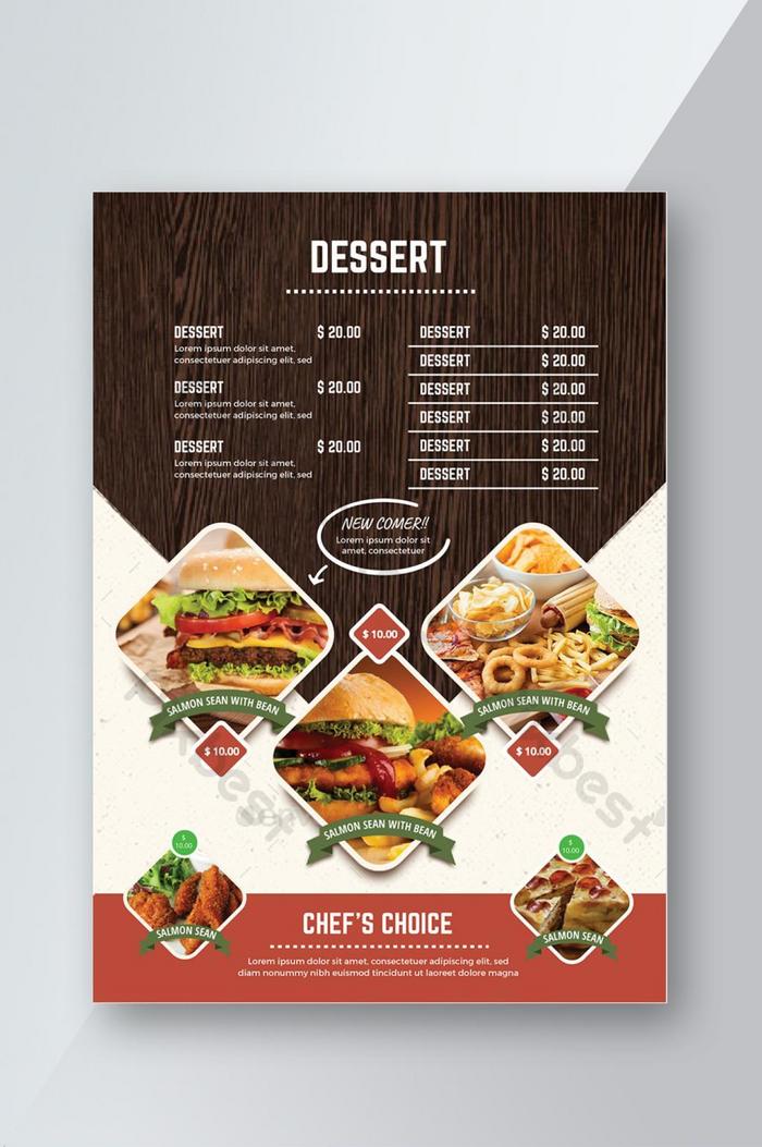 Detail Desain Menu Restoran Nomer 19